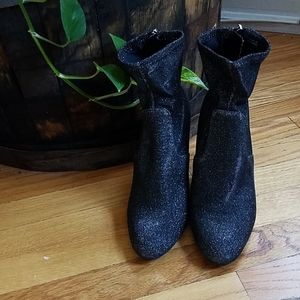 Steve Madden Sparkled high heeled booties
